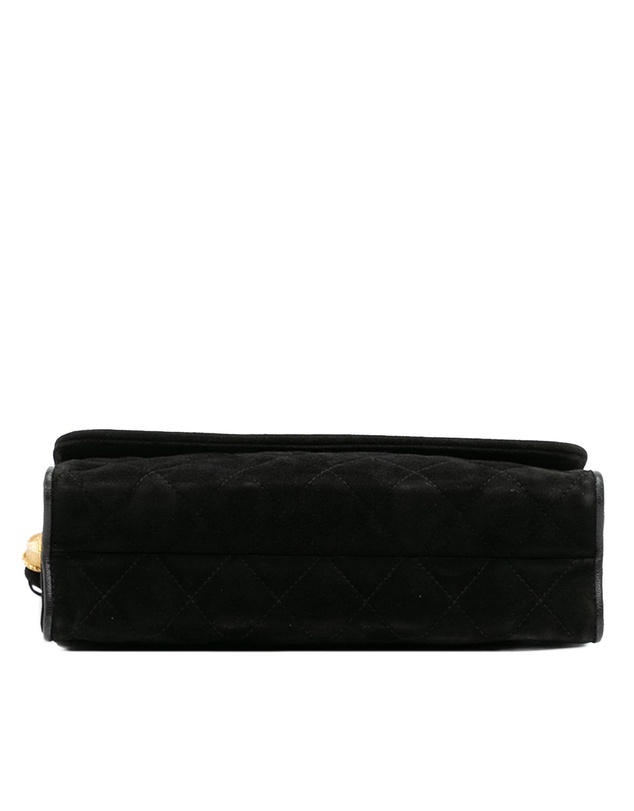 Pre-Loved by Azura Reborn - Pre-Loved Quilted Suede Tassel Flap