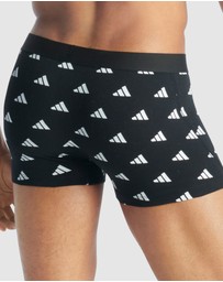 adidas Sportswear - 3 Pack Active Flex Cotton Trunk Underwear