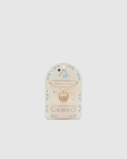 Seed Heritage - Flower Fairy Charm Locket Set