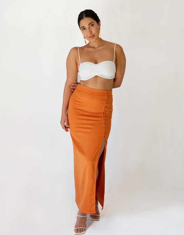 Lydan The Label - Pleated Bralette Top