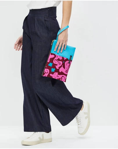 The Social Outfit - Spliced Clutch - Storyteller