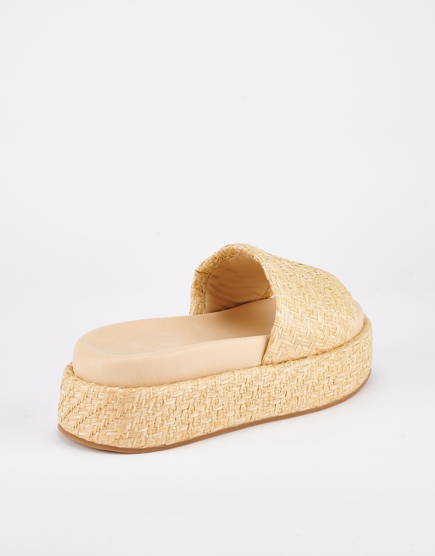 Sol Sana - DUSTIN FLATFORM NATURAL RAFFIA