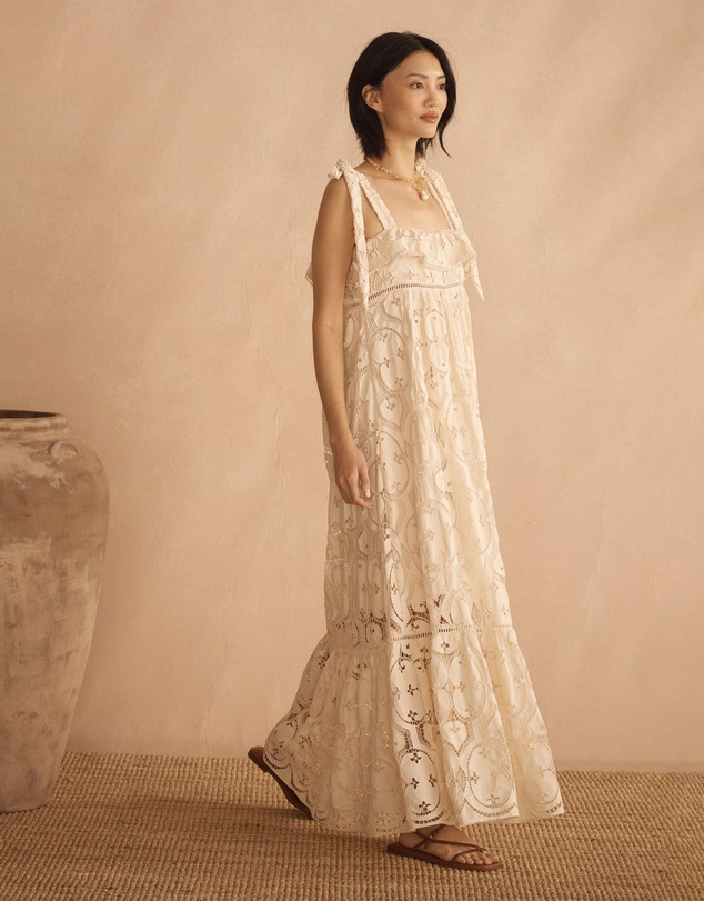 AUR OCEA - Lace Slip Dress