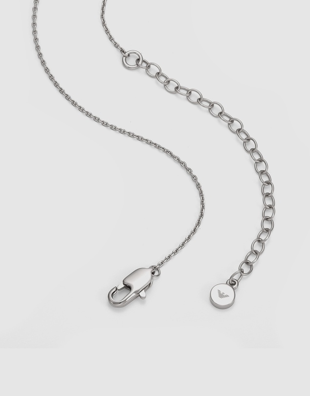 Emporio Armani - Emporio Armani Silver-Tone Necklace