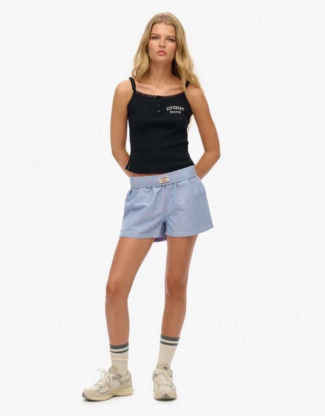 Superdry - Cotton Stripe Elastic Short