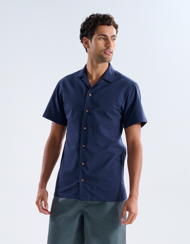 3 Wise Men - 3 Wise Men Rogue Check Short Sleeve Shirt