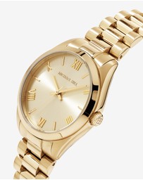 Michael Hill - Ladies' 32.5mm Dress Watch in Gold-Tone Stainless Steel