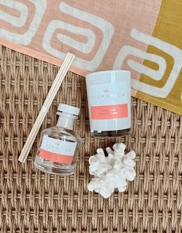 Palm Beach Collection - Summer Peach Mini Reed Diffuser 50ml
