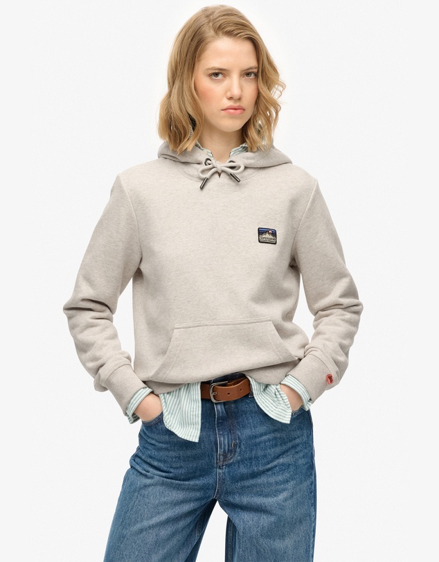 Superdry - Great Outdoors Embroidered Relax Hoodie