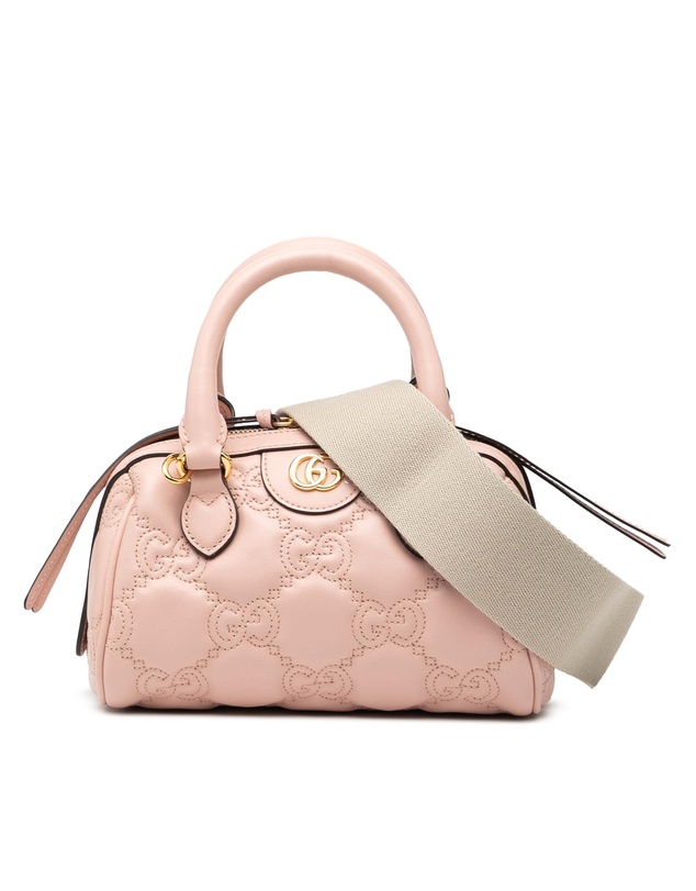 Pre-Loved by Azura Reborn - Pre-Loved Mini GG Marmont Matelasse Leather Satchel