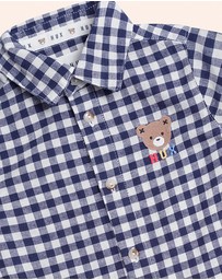 Huxbaby - Huxbear Button Up Checks - Babies