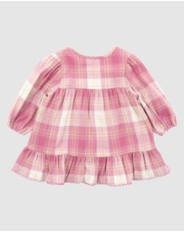 Fox & Finch - Tutu Tigers Check Dress