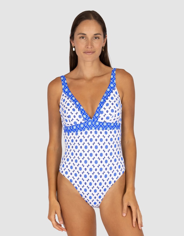 Baku Swimwear - Kasbah Multi Fit Longline One Piece Swimsuit