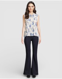 rag & bone - Arden Printed Sleeveless Blouse