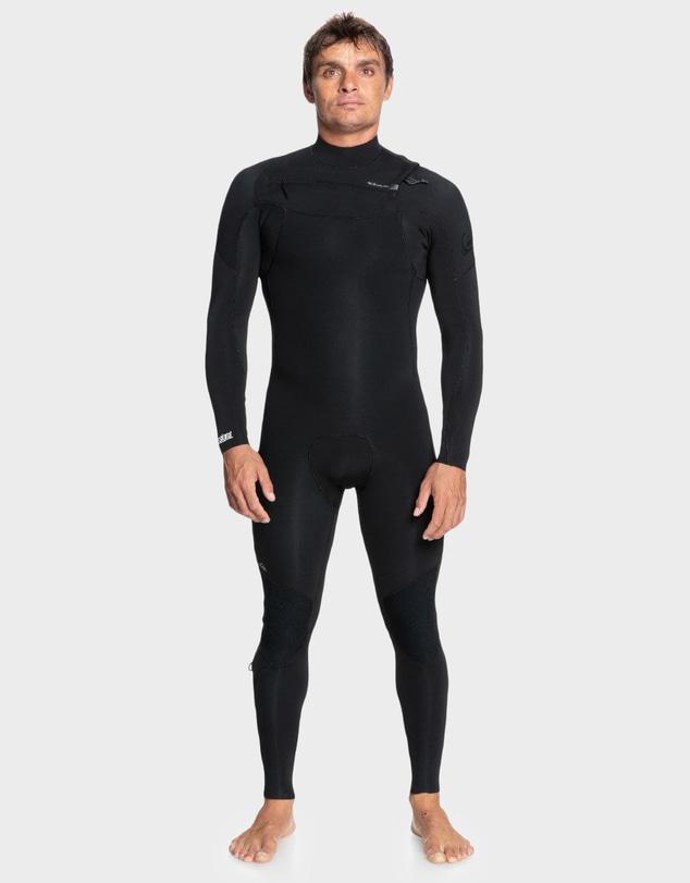 Quiksilver - Mens 3/2mm Everyday Sessions Chest Zip Wetsuit
