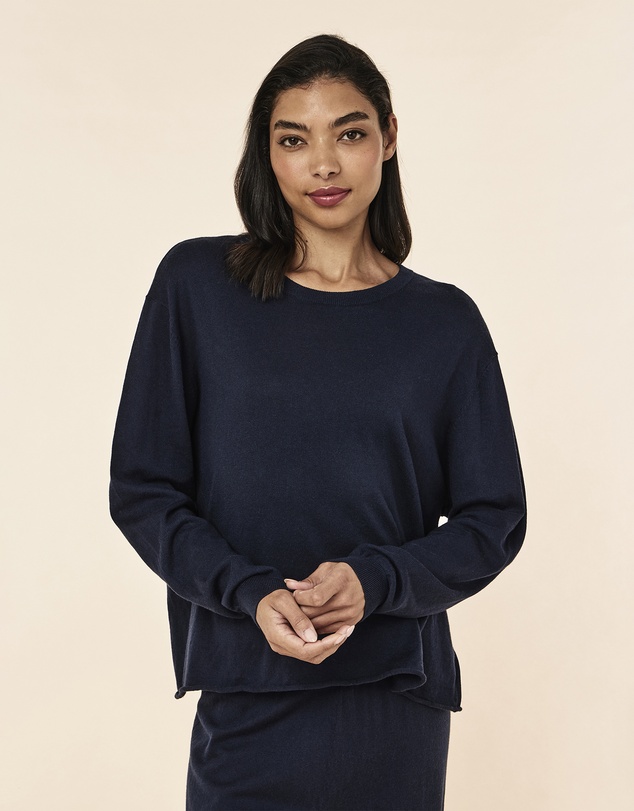 Papinelle - Cotton Cashmere Fine Knit Jumper