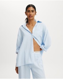 Cotton On Body - Cloud Soft Flannel Oversized Shirt