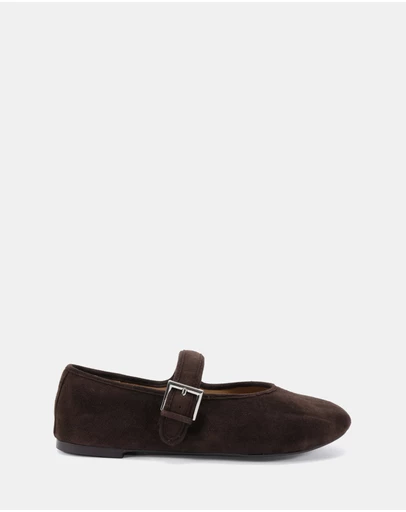 Clarks - Harriet Chocolate Suede
