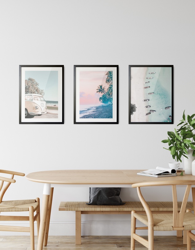 Olive et Oriel - Byron Kombi Art Print