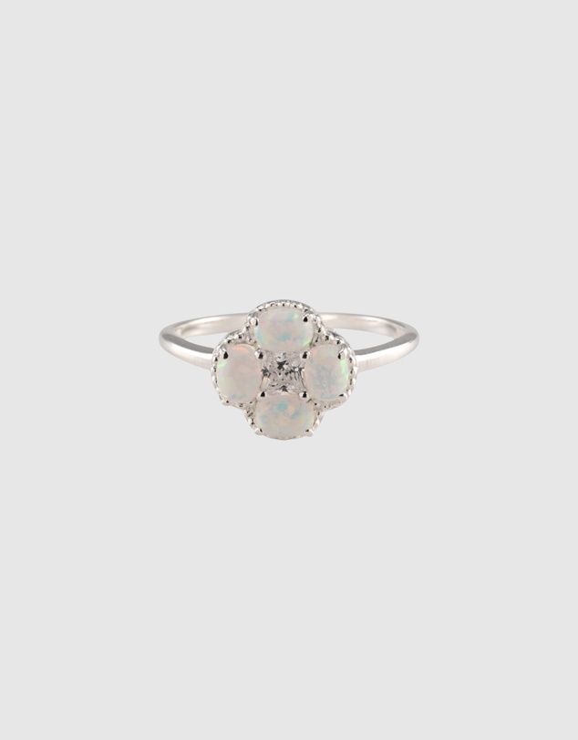 Von Treskow - Czelline Opal Clover Fine Ring
