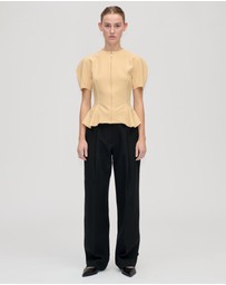 Stine Goya - High-Neck Zip Top