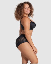Leonisa - Lace Stripe Undetectable Seamless Shaping Brief