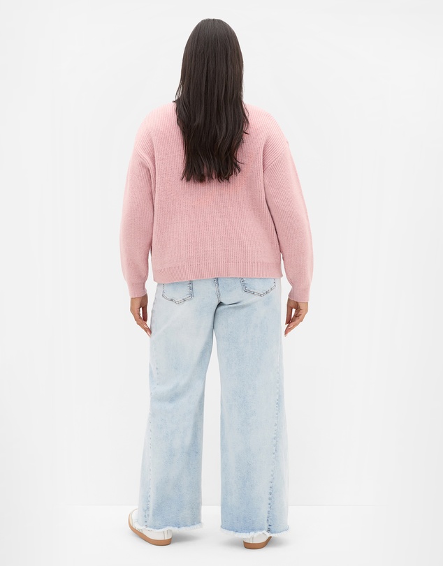 City Chic - Chloe Plush Knit Cardigan