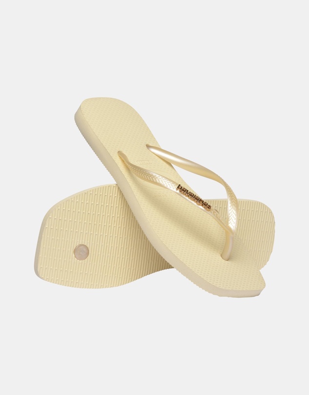 Havaianas - Slim Square Logo Metallic - Women's