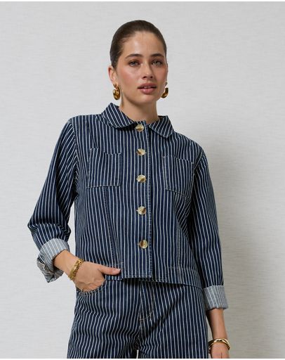 Indigo Stripe