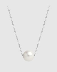 Najo - Whirlpool Silver Pearl Necklace