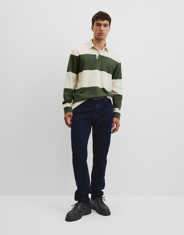 Country Road - Australian Cotton Stripe Rugby Polo
