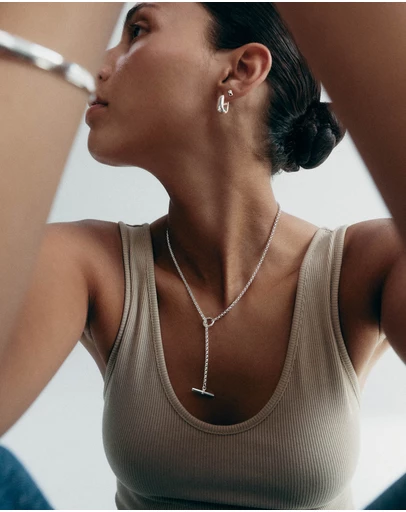 Kirstin Ash - Evolve T-Bar Necklace