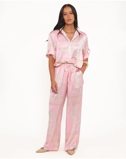 Petal & Pup - Elysia Pants - Pink White