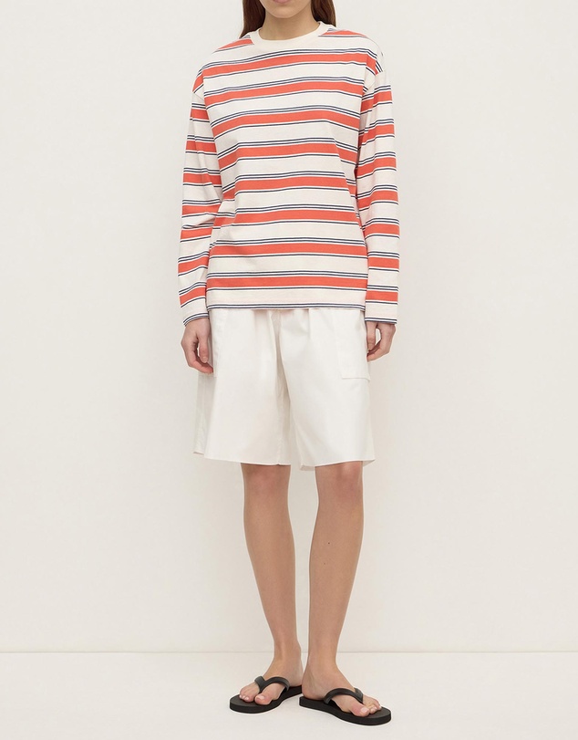 Assembly Label - Eliana Stripe Cotton Long Sleeve Tee