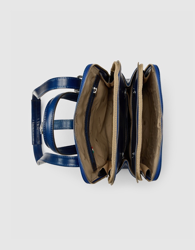 Florence - The Emma Blue 3-in-1 Convertible Backpack