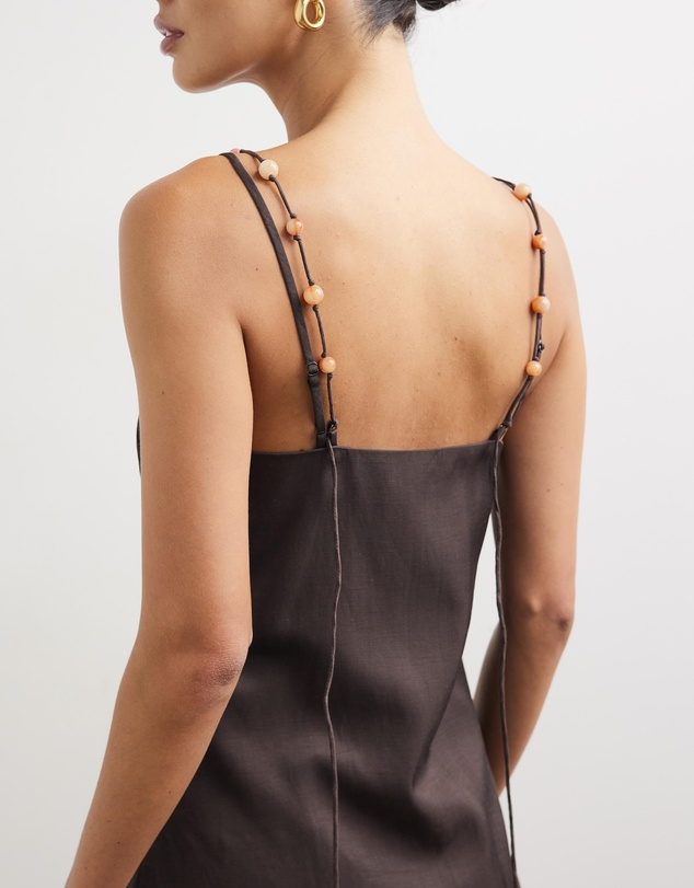 Lover - Alizzi Beaded Strap Mini Dress