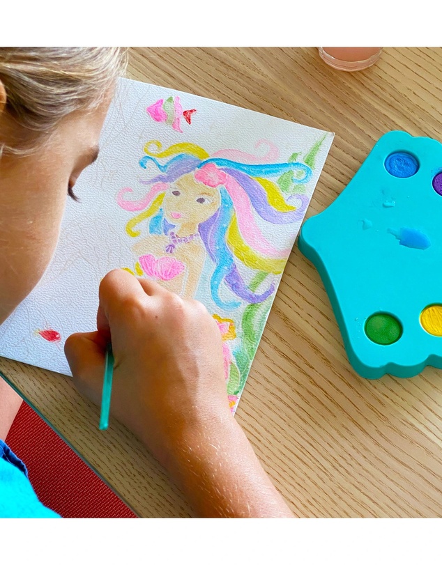 Icando - Mystical Mermaids Watercolour Art Set