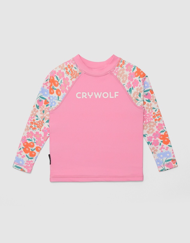 Crywolf - BABY RASH VEST Berry Garden