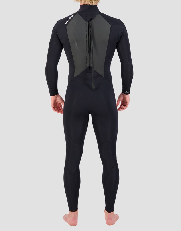 Coastlines - Classic Mens 3/2mm Back Zip Steamer