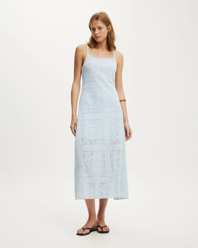 Cotton On - Posie Crochet Maxi Dress