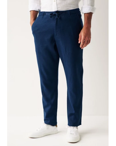 NEXT - Linen Blend Drawstring Trousers
