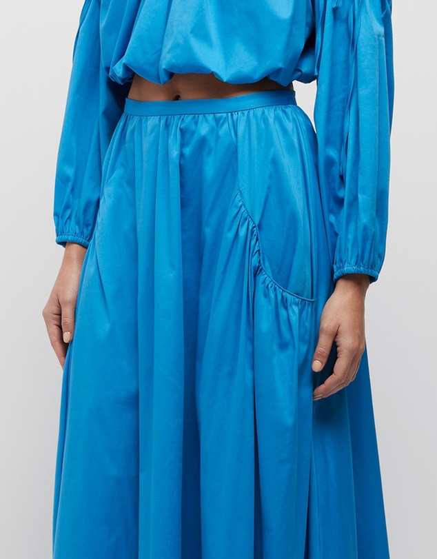 FRIEND of AUDREY - Kehlani Ruched Full Skirt