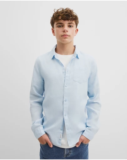 Country Road - Teen Organically Grown Linen Shirt