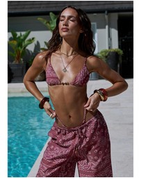 Subtitled - Gina Bandana Print Bikini Set