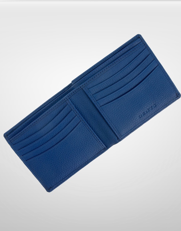 DENTS - Beauley Pebble Grain Leather Slim Bifold Wallet with RFID Blocking