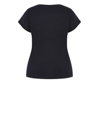 City Chic - Davina Cotton Tee