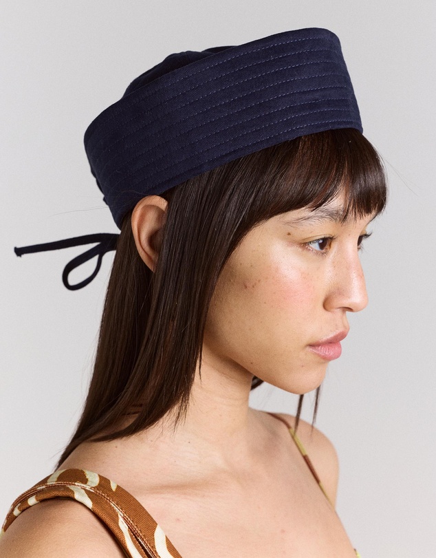 Damson Madder - Cotton Sailor Hat