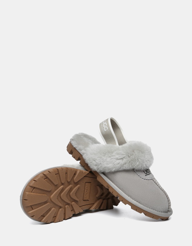 EVERAU - Australian Shepherd Ugg Waffle Plus Cow Suede Upper House Shoes