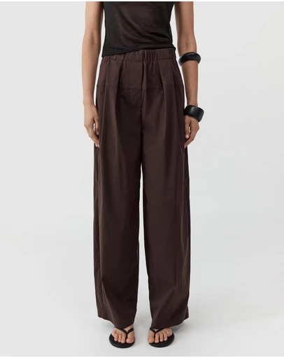 St. Agni - Relaxed Pleat Pants