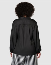 Something 4 Olivia - Loren Satin Shirt